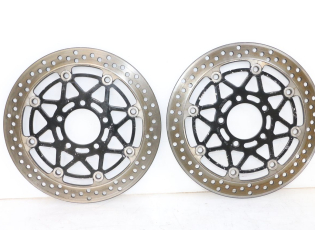 PAIRE DISQUES FREIN AVANT