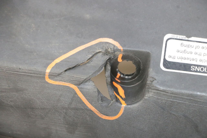 photo de progi boczne KYMCO AGILITY NAKED RENOUVO 2T 50 (2011 - 2018) - Kontrola wizualna