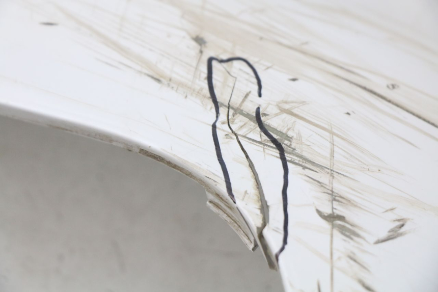 photo de LEWY PROG WZMACNIAJĄCY PODWOZIE KYMCO LIKE 2T 50 (2009 - 2018) - Stan powierzchni