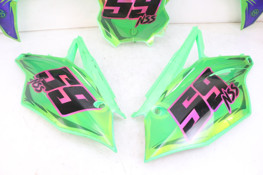 photo de PEŁNY ZESTAW OWIEWEK KAROSERYJNYCH KAWASAKI KXF KX-F 250 (2017 - 2019) - Widok ogólny