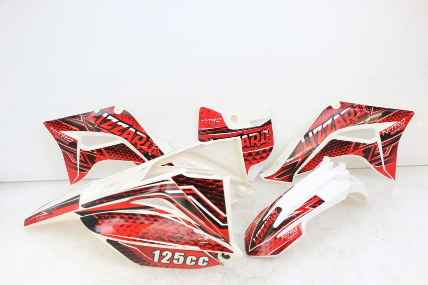 photo de PEŁNY ZESTAW OWIEWEK KAROSERYJNYCH NITRO MOTORS THUNDER 125 - Widok główny