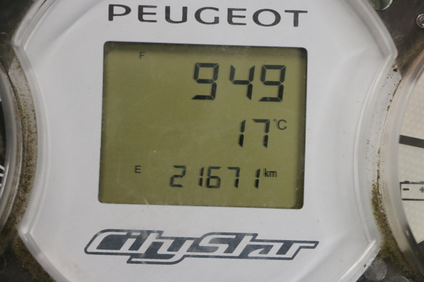 photo de LICZNIK PEUGEOT CITYSTAR 50 (2013 - 2017) - Widok z bliska