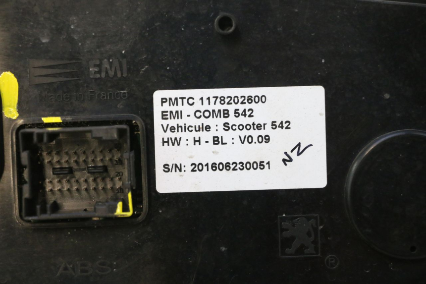 photo de LICZNIK PEUGEOT SATELIS 125 (2013 - 2018) - Widok produktu