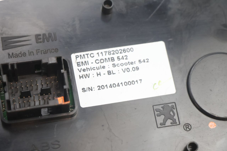 photo de LICZNIK PEUGEOT SATELIS 125 (2013 - 2018) - Widok produktu