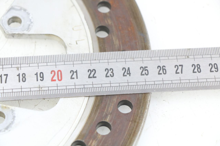 photo de TARCZA HAMULCOWA TYLNA HONDA CB R 1000 (2018 - 2023) - Zoom stanu zużycia