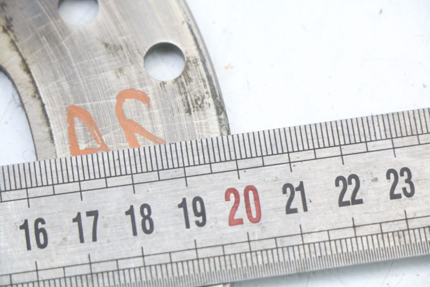 photo de TARCZA HAMULCOWA TYLNA GILERA DNA 50 (2000 - 2007) - Zoom stanu zużycia