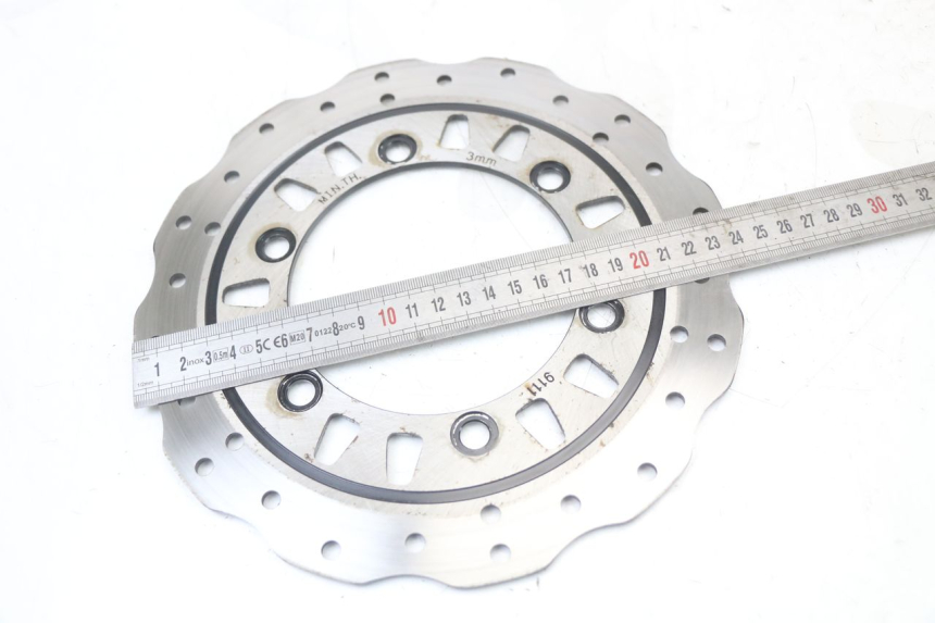 photo de TARCZA HAMULCOWA TYLNA REGAL RAPTOR SPYDER 125 (2010 - 2018) - Zoom stanu zużycia