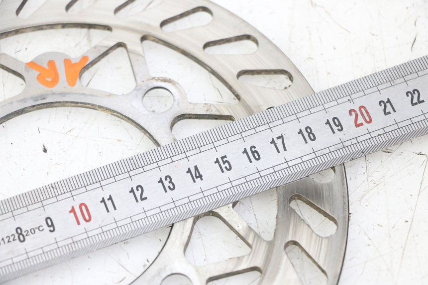 photo de TARCZA HAMULCOWA TYLNA APOLLO RFZ 125 - Zoom stanu zużycia