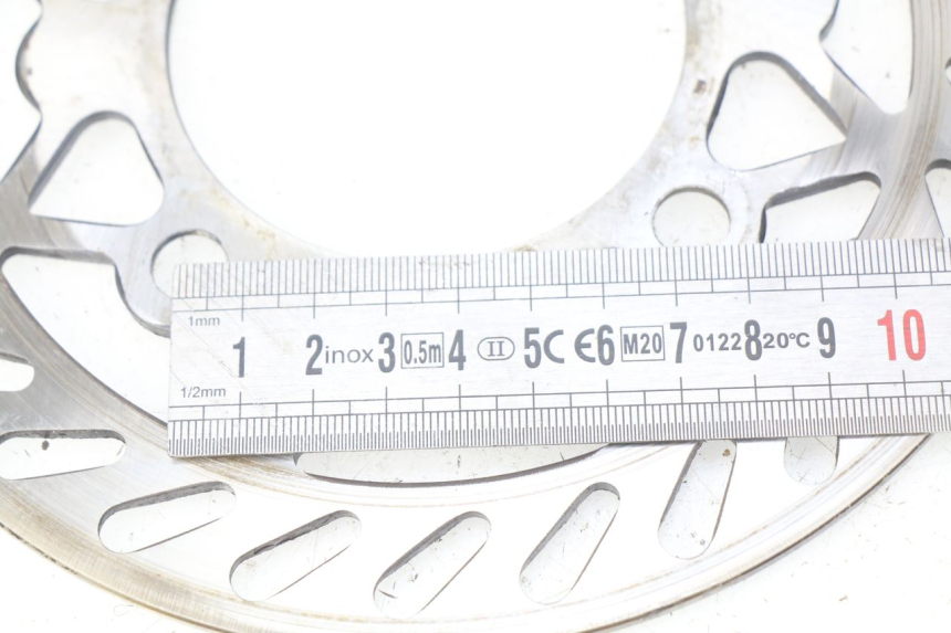 photo de TARCZA HAMULCOWA TYLNA NITRO MOTORS THUNDER 125 - Zoom stanu zużycia