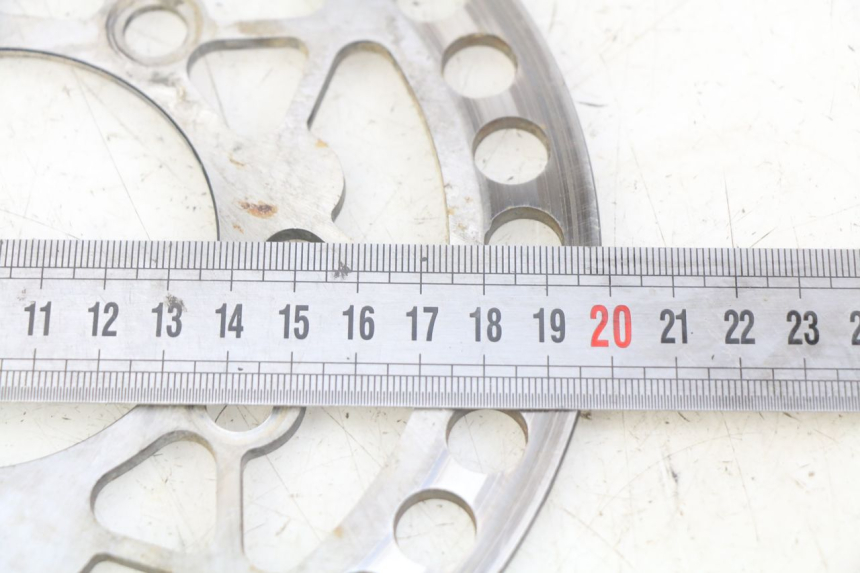 photo de TARCZA HAMULCOWA PRZEDNIA ORION AGB37 CRF1 DIRT BIKE 125 (2013 - 2021) - Zoom stanu zużycia