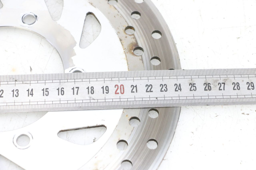 photo de TARCZA HAMULCOWA PRZEDNIA MBK FLAME X 125 (2007 - 2016) - Zoom stanu zużycia