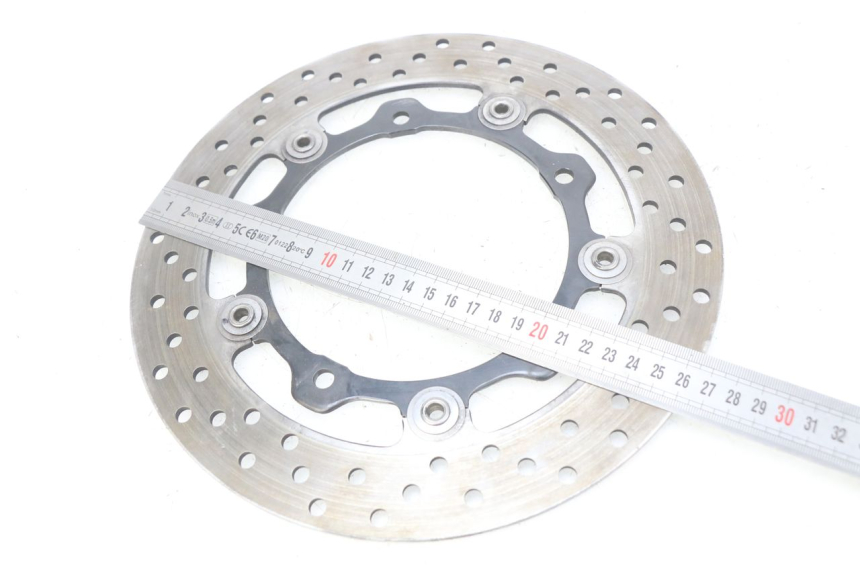 photo de LEWY PRZEDNI TARCZ HAMULCOWY YAMAHA XP T-MAX TMAX ABS 530 (2012 - 2015) - Zoom stanu zużycia