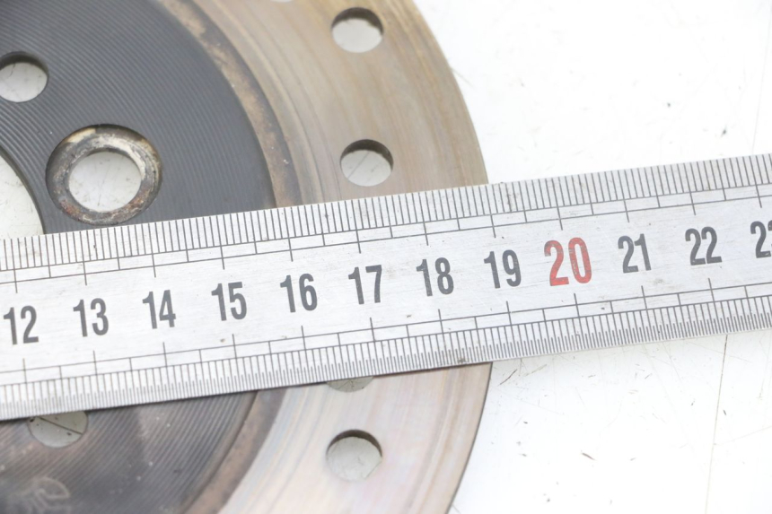 photo de TARCZA HAMULCOWA PRZEDNIA GOES WIKI 125 (2010 - 2015) - Zoom stanu zużycia