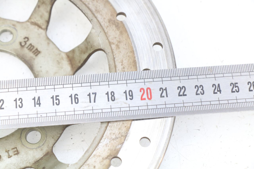 photo de PRZEDNI TARCZA HAMULCOWA HAOTIAN HT125T-2 125 - Szczegół części