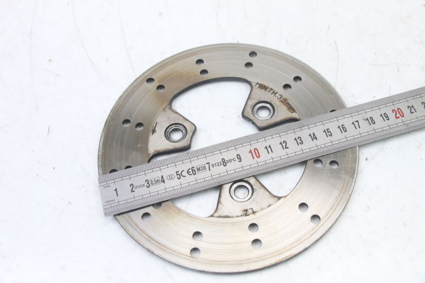 photo de PRZEDNI TARCZA HAMULCOWA PEUGEOT KISBEE 2T 50 (2010 - 2017) - Zoom stanu zużycia