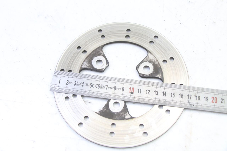 photo de PRZEDNI TARCZA HAMULCOWA PEUGEOT KISBEE 2T 50 (2018 - 2022) - Zoom stanu zużycia