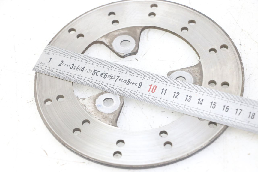 photo de PRZEDNI TARCZA HAMULCOWA PEUGEOT KISBEE 4T 50 (2018 - 2022) - Zoom stanu zużycia