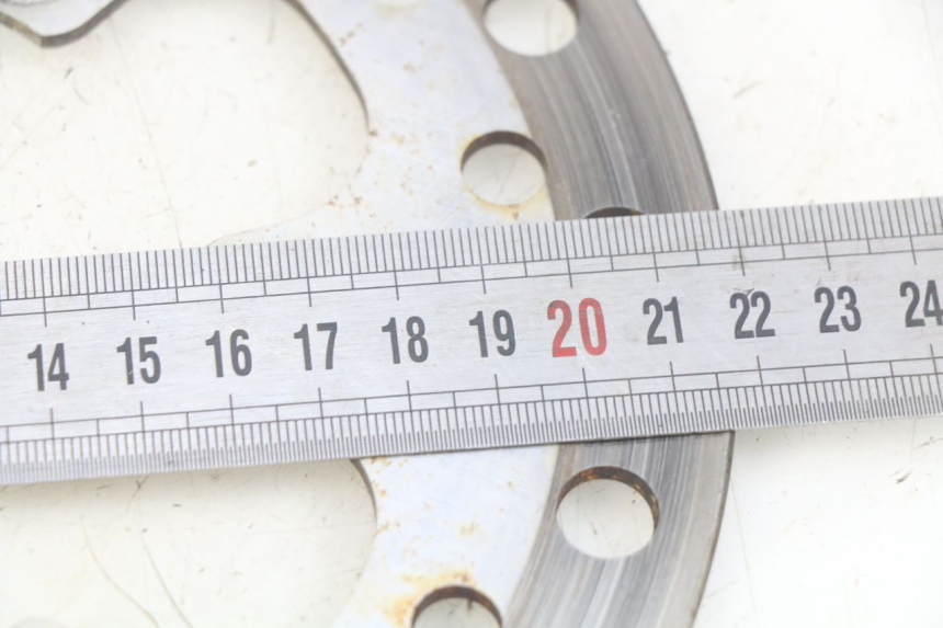 photo de TARCZA HAMULCOWA PRZEDNIA KAWASAKI KX 85 (2014 - 2021) - Zoom stanu zużycia