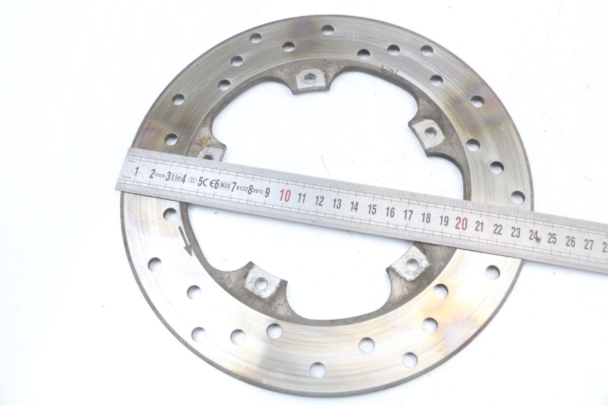 photo de PRZEDNI TARCZA HAMULCOWA PIAGGIO MP3 125 (2006 - 2014) - Zoom stanu zużycia