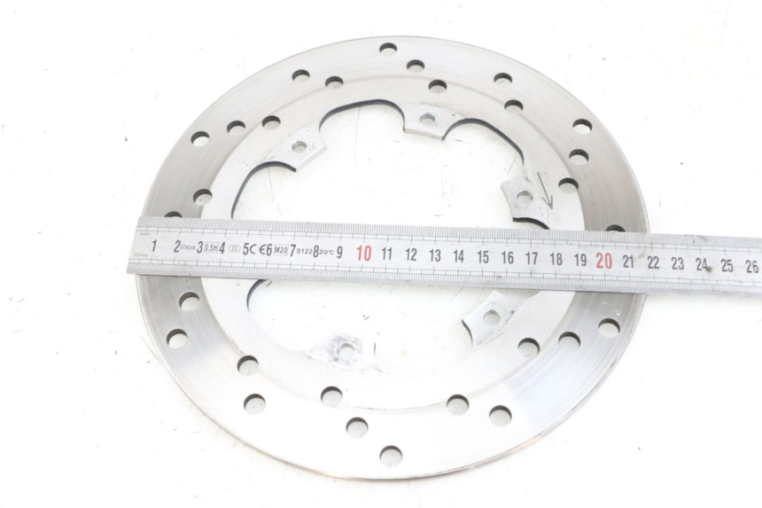 photo de TARCZA HAMULCOWA PRZEDNIA PIAGGIO NEW TYPHOON 50 (2018 - 2021) - Zoom stanu zużycia