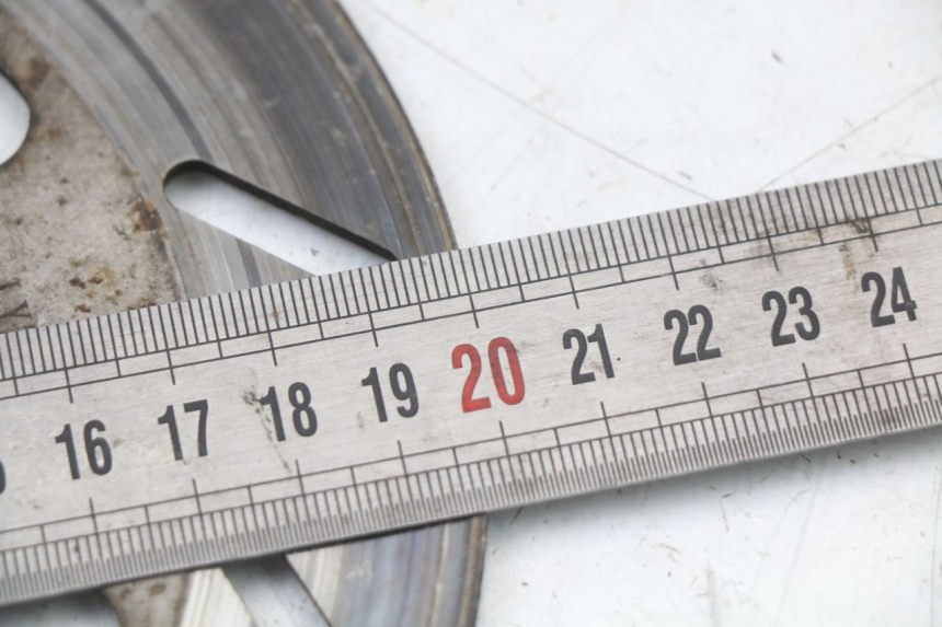 photo de PRZEDNI TARCZA HAMULCOWA PEUGEOT DJANGO 125 (2014 - 2017) - Inny kąt widzenia