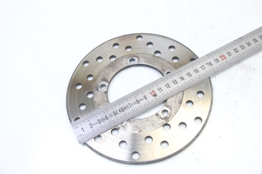 photo de PRZEDNI TARCZA HAMULCOWA PIAGGIO ZIP 4T 50 (2018 - 2020) - Zoom stanu zużycia