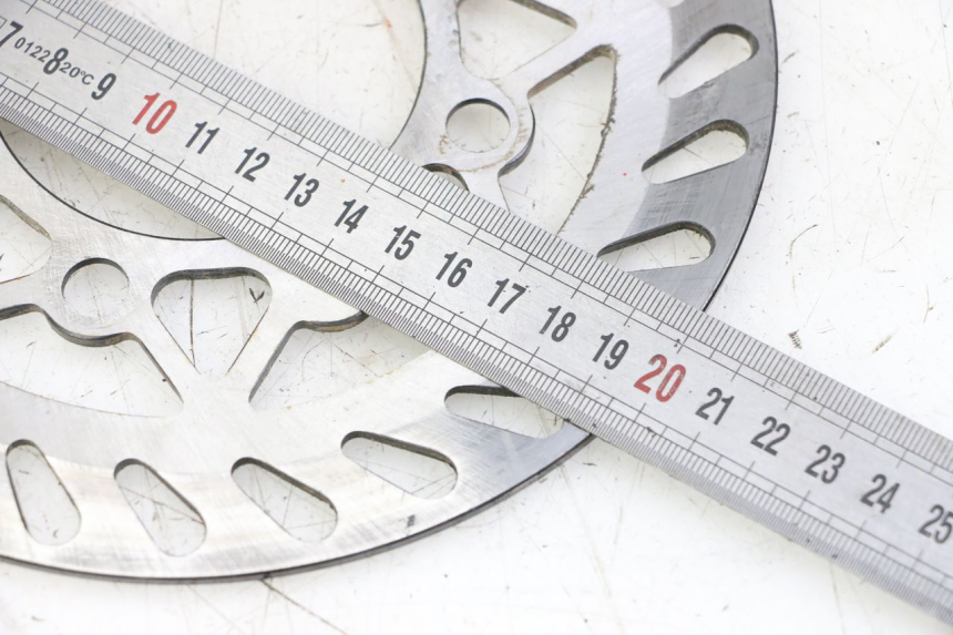 photo de PRZEDNI TARCZA HAMULCOWA APOLLO RFZ 125 - Zoom stanu zużycia