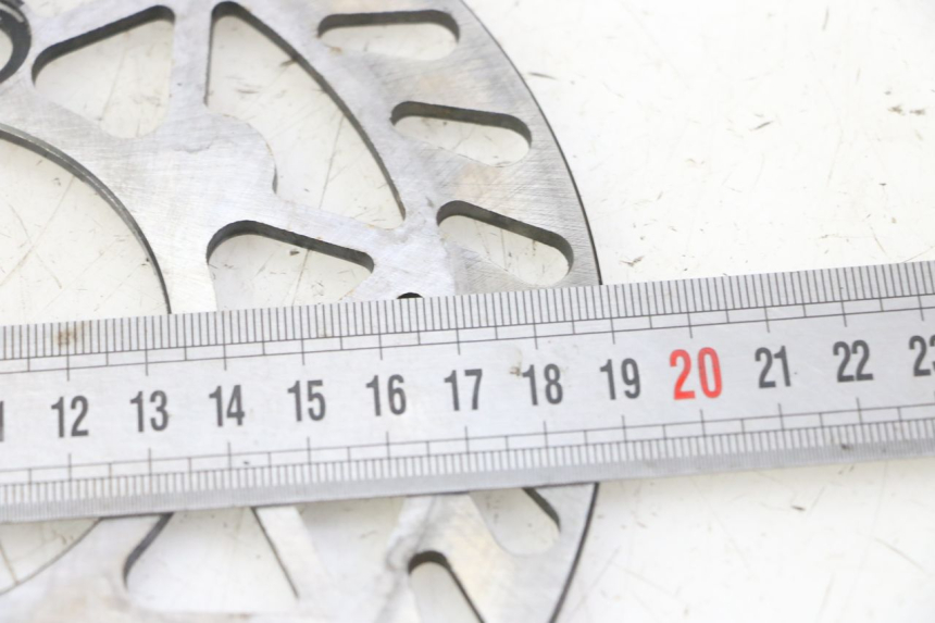 photo de PRZEDNI TARCZA HAMULCOWA APOLLO RFZ 125 - Zoom stanu zużycia