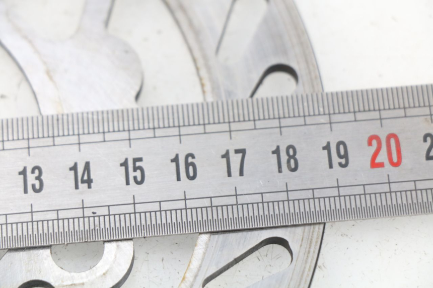 photo de PRZEDNI TARCZA HAMULCOWA MINI MX ROOKIE 125 - Zoom stanu zużycia