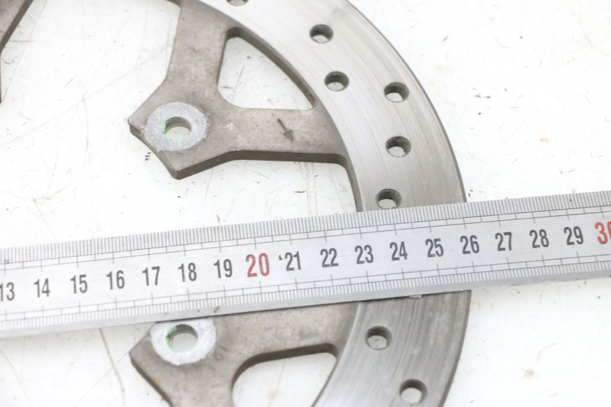 photo de PRZEDNI TARCZ HAMULCOWY PEUGEOT SATELIS 125 (2013 - 2018) - Zoom stanu zużycia