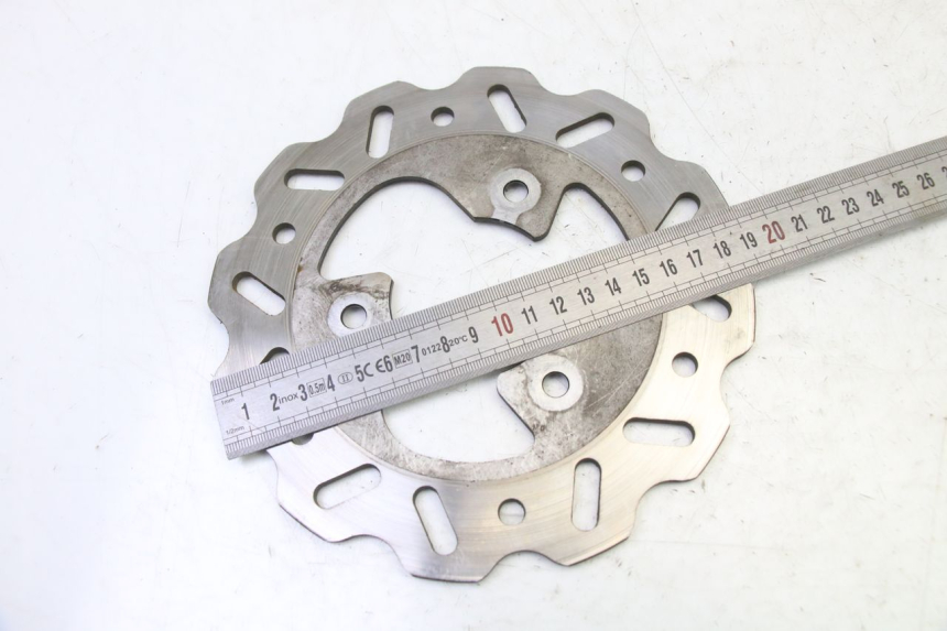 photo de PRZEDNI TARCZA HAMULCOWA PEUGEOT STREETZONE I NAKED 2T 50 (2018 - 2020) - Zoom stanu zużycia