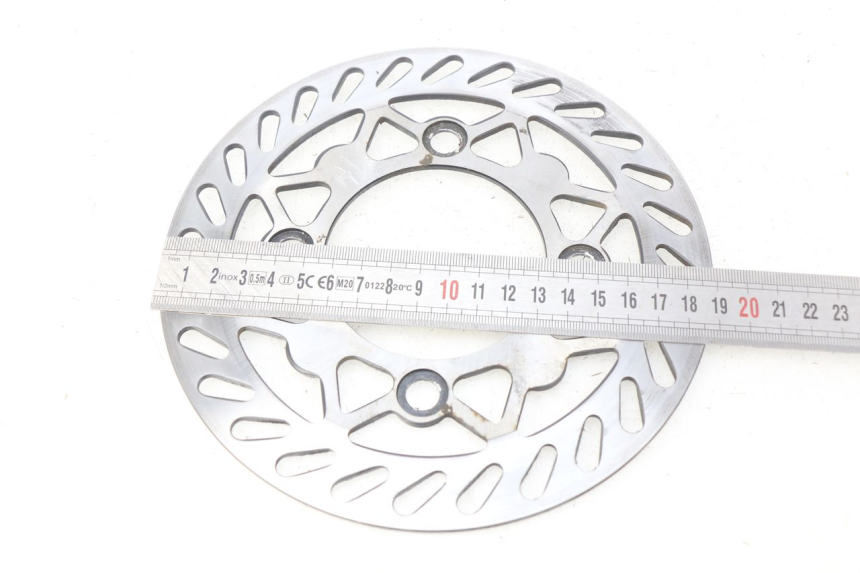 photo de PRZEDNI TARCZA HAMULCOWA NITRO MOTORS THUNDER 125 - Zoom stanu zużycia