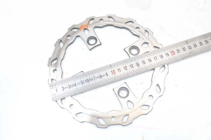 photo de PRZEDNI TARCZA HAMULCOWA NITRO MOTORS THUNDER 125 - Zoom stanu zużycia