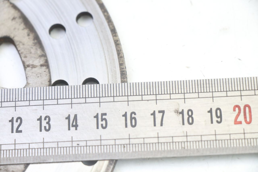 photo de PRZEDNI TARCZ HAMULCOWY PEUGEOT V-CLIC VCLIC 50 (2007 - 2013) - Inny kąt widzenia