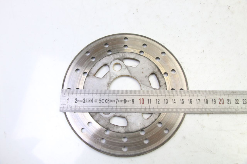 photo de PRZEDNI TARCZ HAMULCOWY PEUGEOT V-CLIC VCLIC 50 (2007 - 2013) - Zoom stanu zużycia