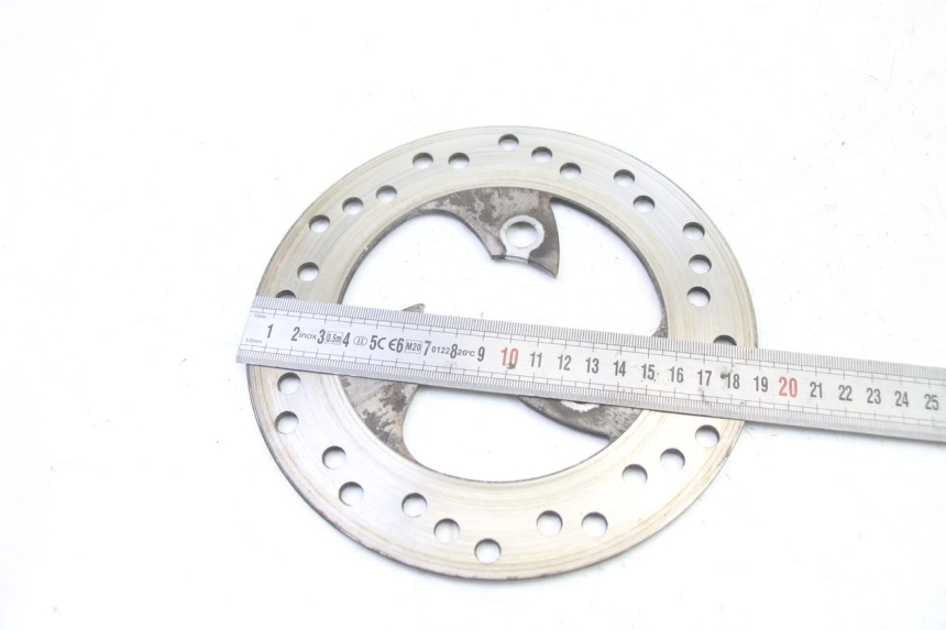 photo de TARCZA HAMULCOWA PRZEDNIA PEUGEOT VIVACITY 50 (2004 - 2009) - Zoom stanu zużycia