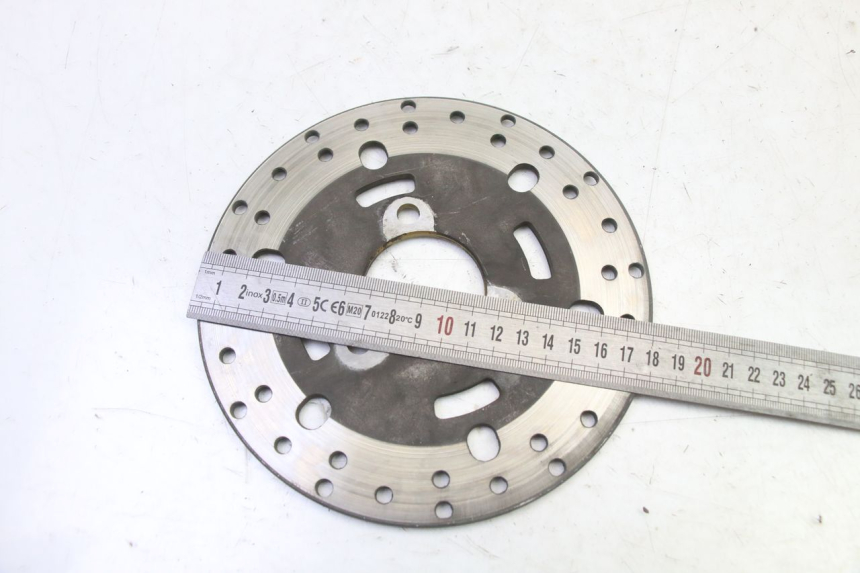 photo de PRZEDNI TARCZ HAMULCOWY MBK WAAP 125 (2008 - 2013) - Zoom stanu zużycia