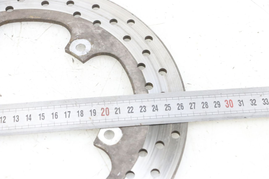 photo de TARCZA HAMULCOWA PRZEDNIA YAMAHA XMAX X-MAX 125 (2006 - 2009) - Zoom stanu zużycia