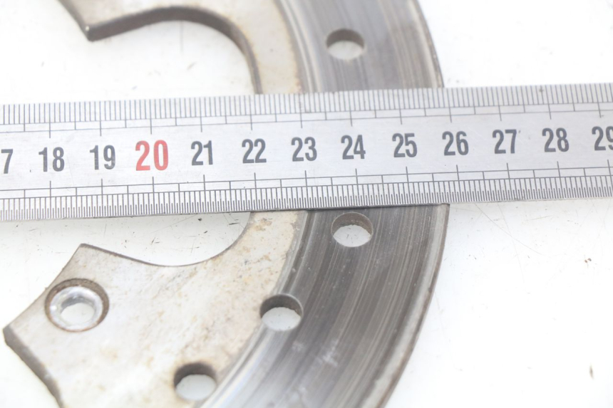 photo de TARCZA HAMULCOWA PRZEDNIA PIAGGIO X7 125 (2007 - 2013) - Zoom stanu zużycia