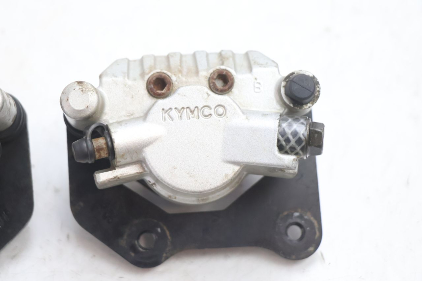 photo de PRZEDNI ZACISK HAMULCOWY KYMCO MXU R 250 (2004 - 2010) - Zoom stanu zużycia