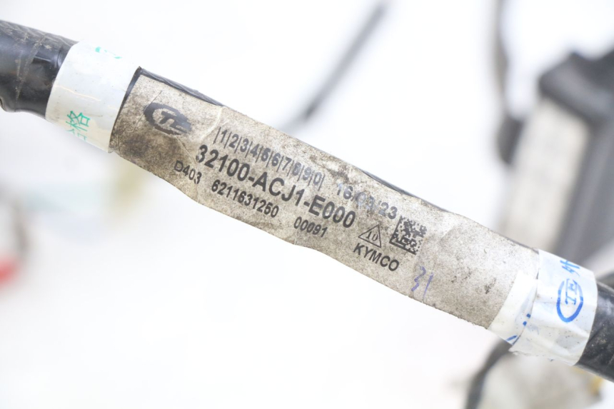 photo de INSTALACJA ELEKTRYCZNA KYMCO X-TOWN XTOWN 125 (2016 - 2021) - Zoom stanu zużycia