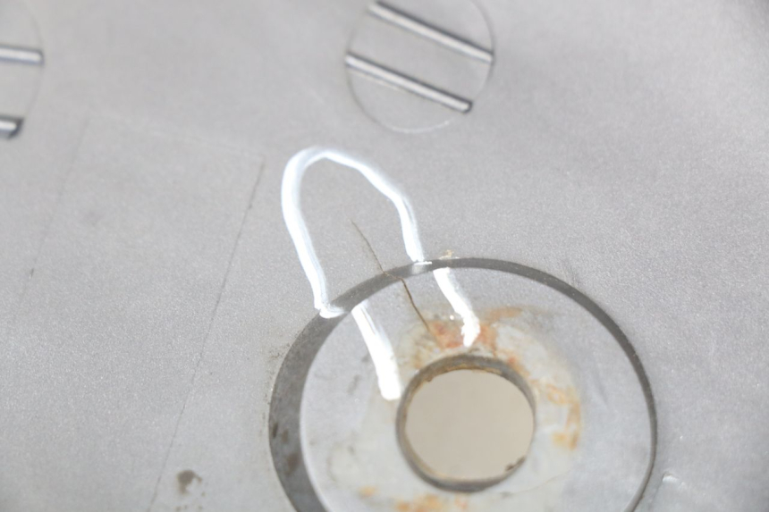 photo de LEWY TYLNY BOK DAELIM S2 125 (2006 - 2007) - Zbliżenie techniczne