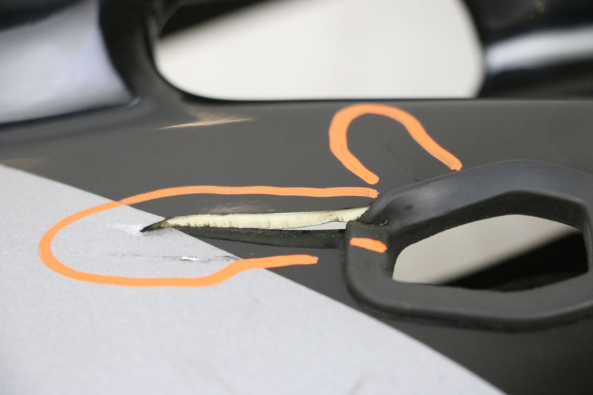 photo de PRAWY PRZEDNI BOK HONDA NSR R 125 (1994 - 2003) - Alternatywny kąt