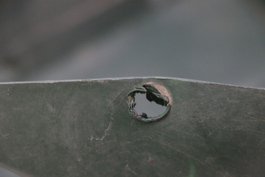 photo de PRAWY PRZEDNI BOK YAMAHA YFM GRIZZLY 550 (2008 - 2015) - Zoom stanu zużycia