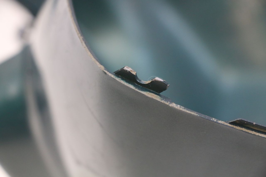 photo de BŁOTNIK PRZEDNI PEUGEOT SV 125 (1991 - 1994) - Zoom stanu zużycia