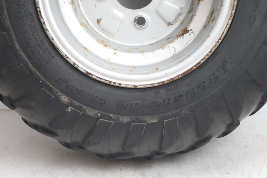 photo de OBRĘCZ TYLNA I OPONA KYMCO MXU R 250 (2004 - 2010) - Zoom stanu zużycia