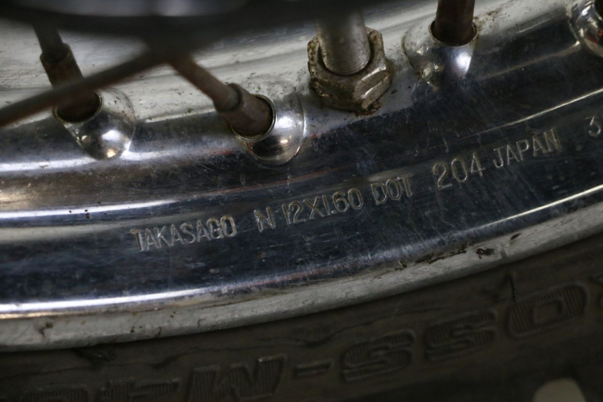 photo de OBRĘCZ TYLNA I OPONA YAMAHA PW 80 (1983 - 2014) - Zoom stanu zużycia