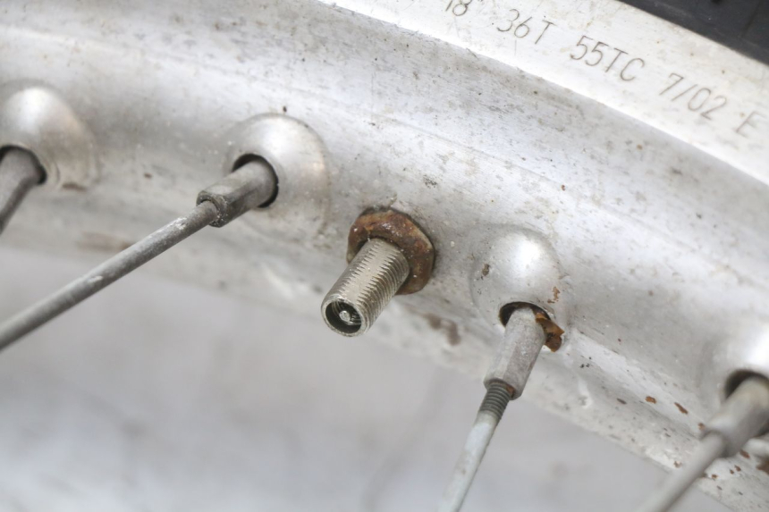 photo de OBRĘCZ TYLNA SHERCO CITY CORP 125 (2003 - 2007) - Struktura - zbliżenie