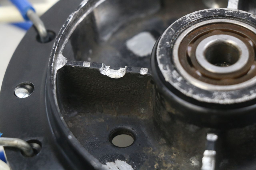 photo de OBRĘCZ TYLNA JIANSHE COYOTE 80 - Zbliżenie techniczne