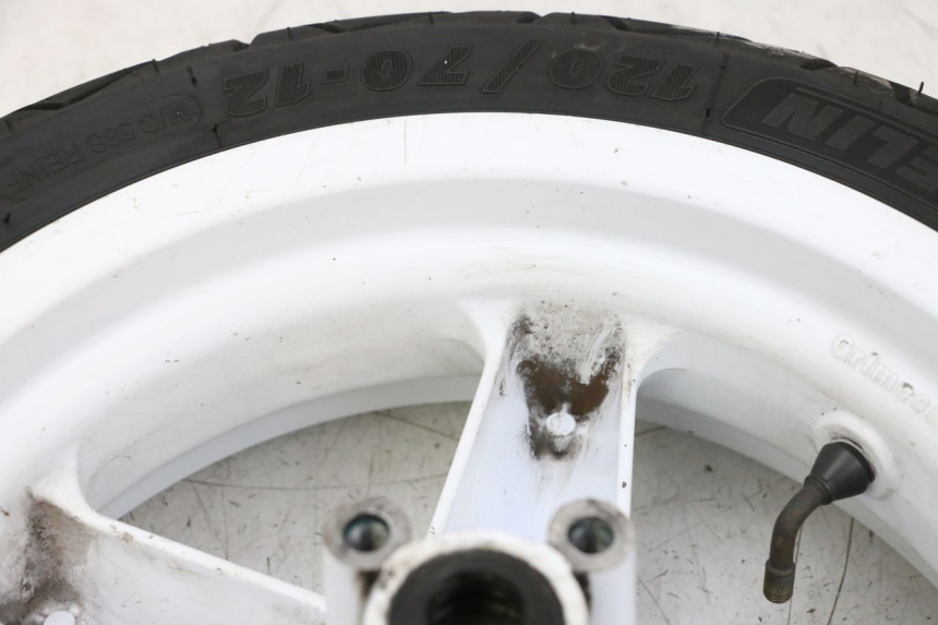 photo de OBRĘCZ PRZEDNIA I OPONA MBK BOOSTER SPIRIT NAKED 50 (2004 - 2017) - Stan powierzchni